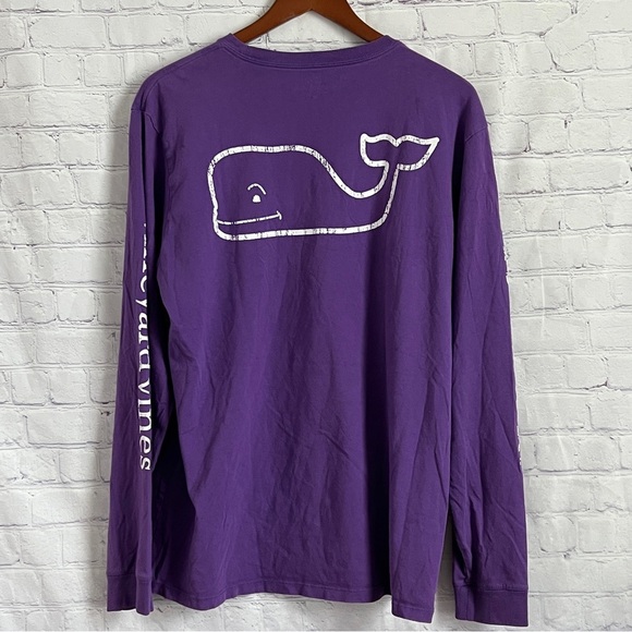Vineyard Vines Other - Vineyard Vines University Of Louisiana T-Shirt Long Sleeve Purple Men’s